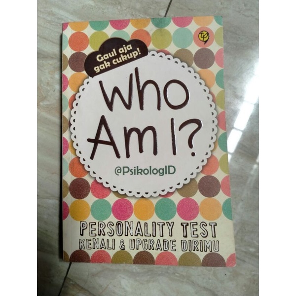 

PRELOVED BUKU 'WHO AM I' - PsikologID