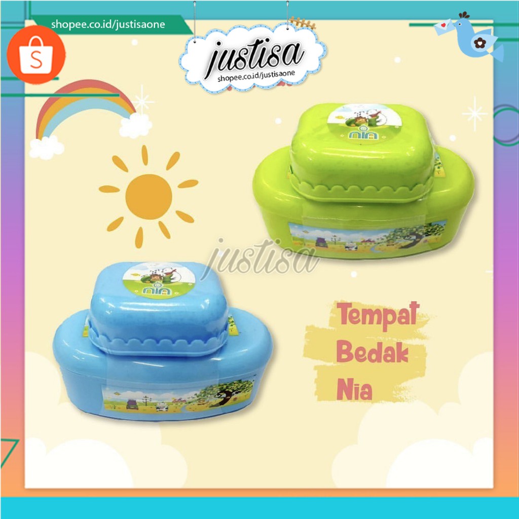 Promo !! NIA-TEMPAT BEDAK + TEMPAT SABUN MURAH