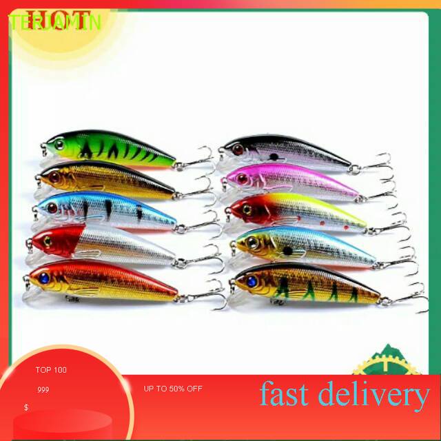 Umpan pancing crankbait umpan pancing minnow TERJAMIN