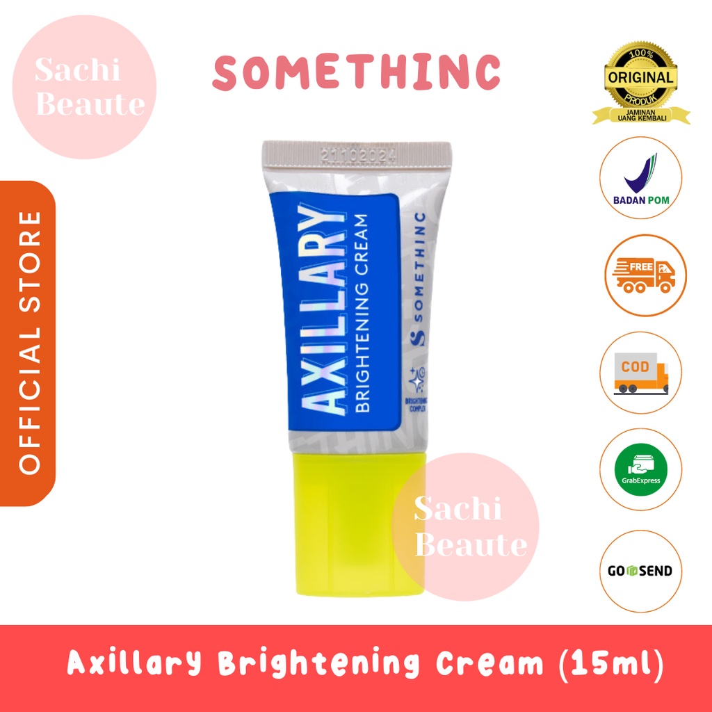 SOMETHINC Axillary Brightening Cream - Krim Ketiak Kinclong dalam 4 Minggu - 4x Cerahkan Ketiak dan Lipatan Tubuhh