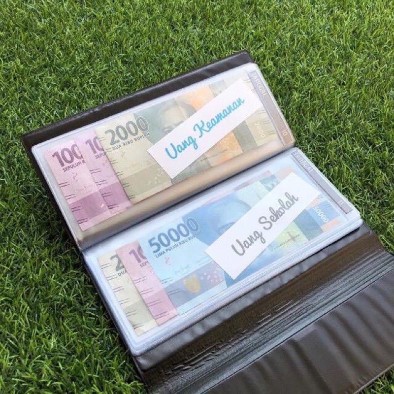 Dompet disiplin - Keuangan bulanan wallet organizer/Dompet ferar organizer wanita