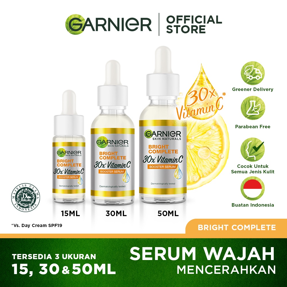 GARNIER Bright Complete Vitamin C 30x Booster Serum