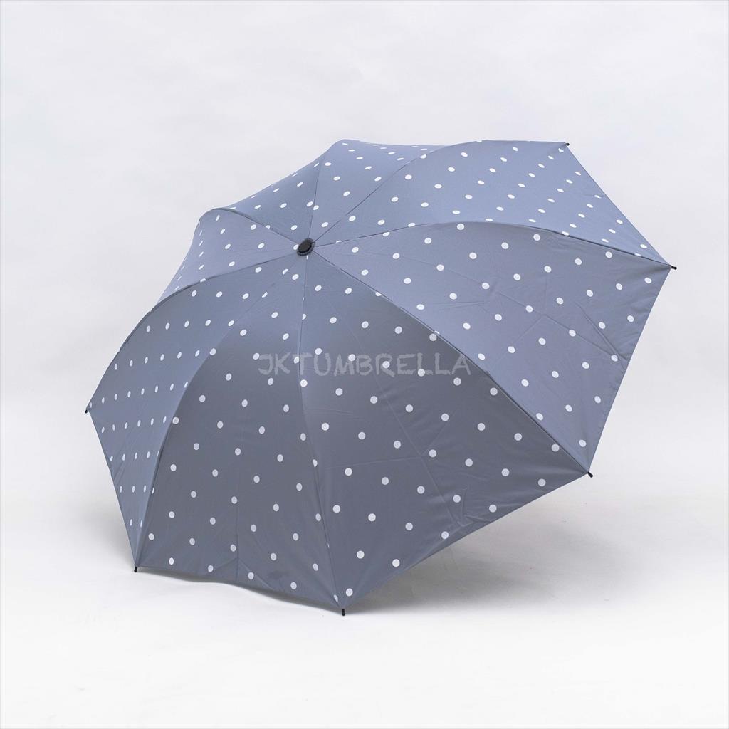 Payung lipat 3 motif /  polkadot kecil / anti UV / GRC - 8951