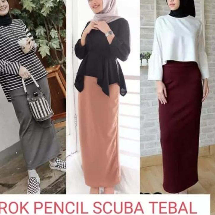 Insta Sell ROK SPAN SCUBA / ROK SCUBA SPAN / ROK SPAN SCUBA PEREMPUAN / ROK SCUBA / SPAN SCUBA / ROK