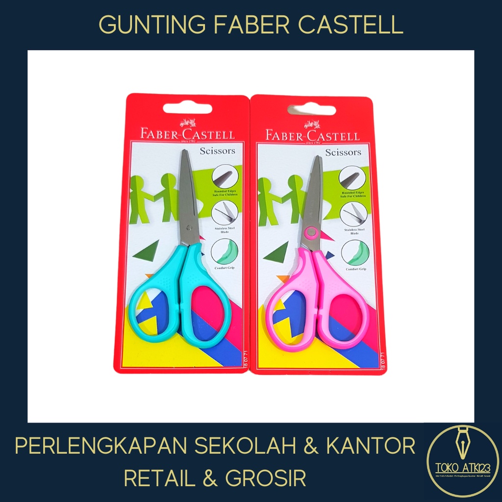 Scissors / Gunting Kertas Faber Castell 1871