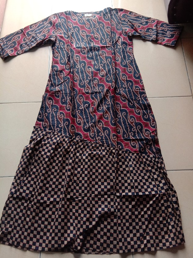 Ms Gamis Batik | Manggar,padi,sekar,cantik, Kubis,kupu,padi,daun | Muslim Batik Terlaris