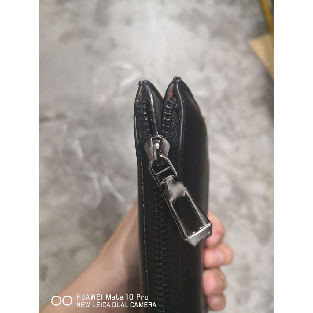 Murmerofficial  D007 DOMPET PANJANG KULIT PRIA WANITA IMPORT MURAH Buluo Long Wallet Man Gaya Korea