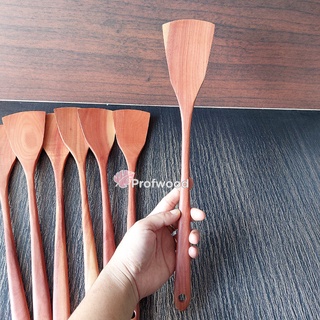 Jual Spatula Kayu Sawo Panjang Cm Sutil Kayu Oseng Shopee Indonesia