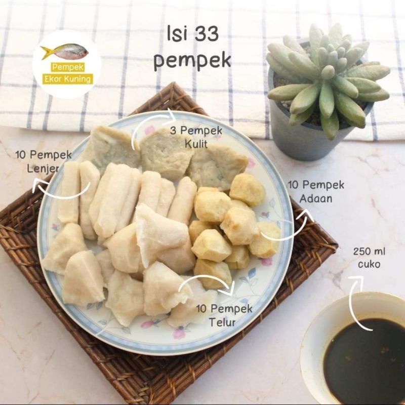 

Pempek Palembang Ikan Ekor Kuning