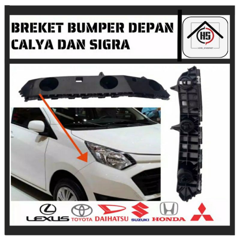 BREKET BUMPER DEPAN CALYA DAN SIGRA
