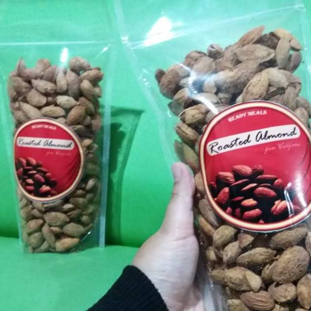

Kacang Almond Panggang @250gr | Roasted Almond | Gudang Kurma
