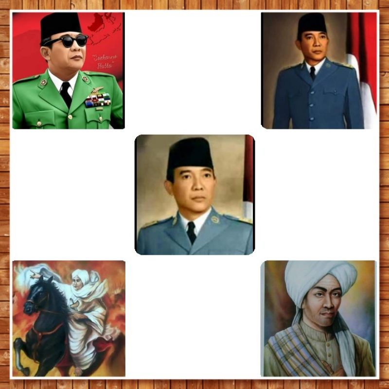 poster dinding/pajangan dinding/hiasan ruangan/acecories ruangan/poster Suekarno/poster Pangeran dip