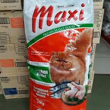 (KARUNGAN) MAXI CAT FOOD 20KG | Makanan Kucing