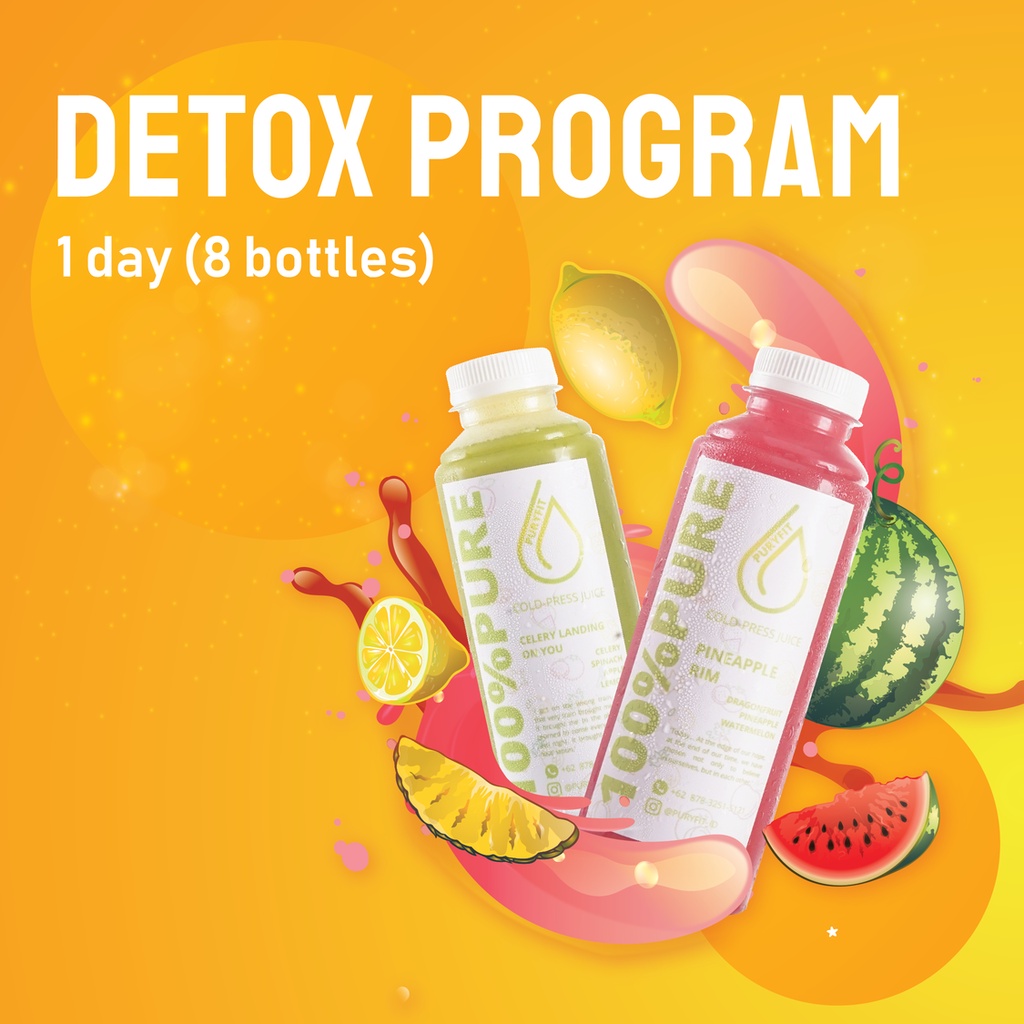 

Puryfit Cold Pressed Juice Detox - 1 day