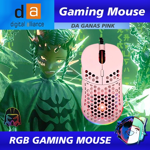 Mouse Gaming DA Digital Alliance Ganas Pink RGB