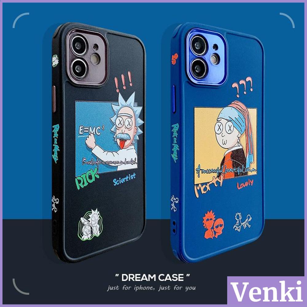 Venki - Soft Case Hp Tahan Goncangan Untuk Iphone 12pro / Max / Se 2020 / 7plus / 8 / Max / Xr / 12pro / Xs / 11 / 8plus