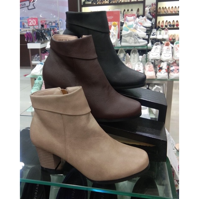 Sepatu BOOTS hak | Laviola shoes | BOOTS wanita | 1505
