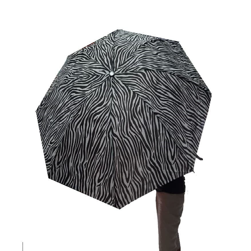 Payung Lipat Kuda Zebra African Fashion Equines Umbrella Gift Souvenir