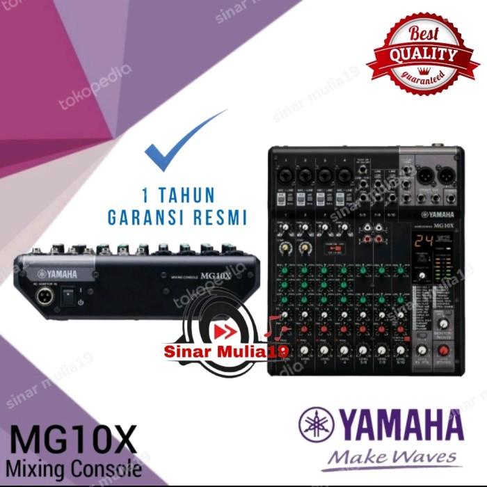 Mixer Audio Yamaha Mg10X / Mg 10X / Mg 10 X Original 10 Channel