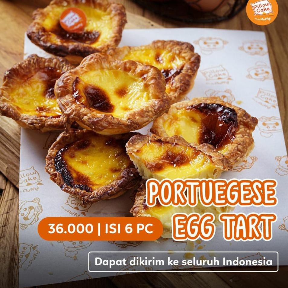

Best TKKH9 Portuguese Egg Tart by PillowCake (Isi 6 pcs / per box) 80 Ready