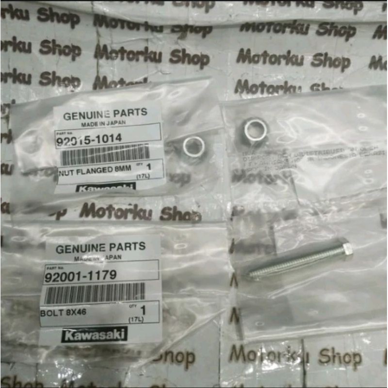 mur baut setelan rantai KLX 140 original