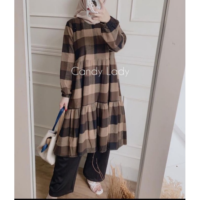 KENZA ZIPPER TUNIK BY CANDYLADY