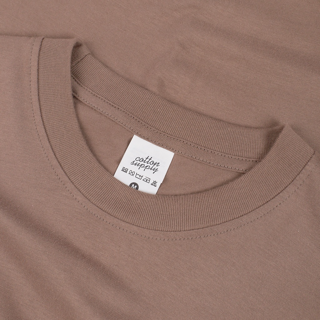 OVERSIZE TEES WALNUT BROWN