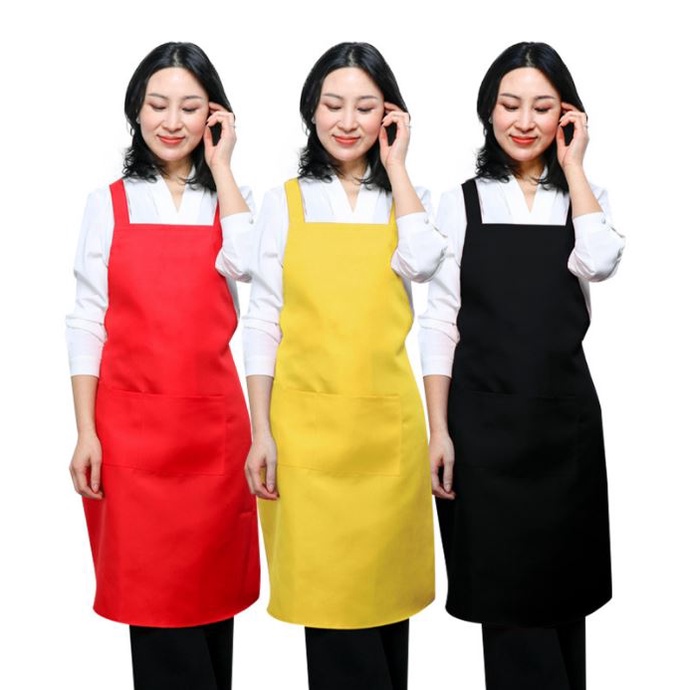 Celemek Apron Panjang Full Anti Minyak Anti Air Kotor Bahan Tebal