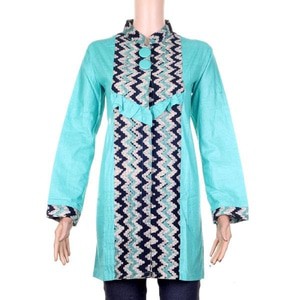 Blus Tunik Maia - Warna Biru