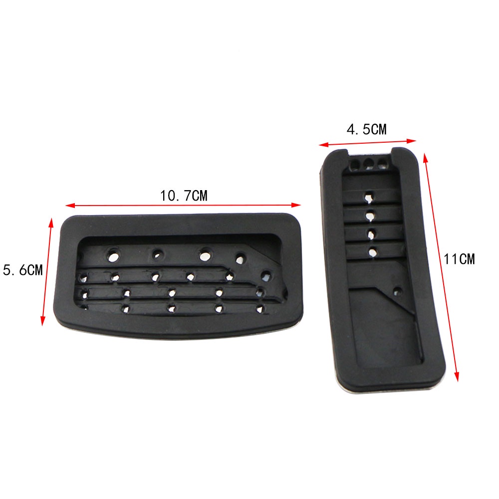 Cover Pedal Accelerator Rem Pedal Mobil Untuk Mitsubishi Eclipse Cross Outlander ASX Lancer 2009 - 2018 Aksesoris