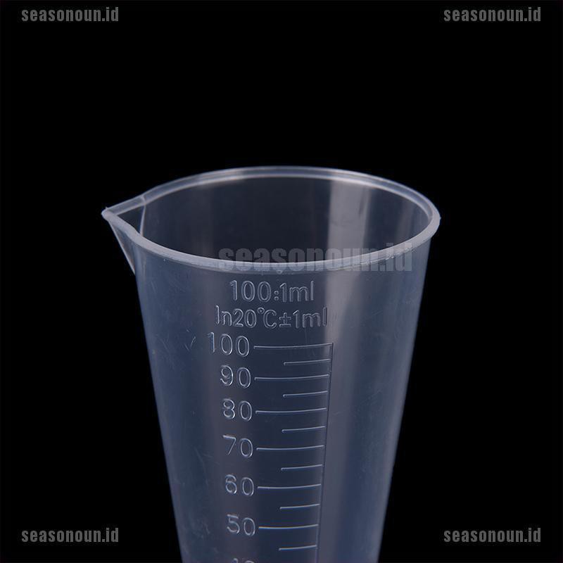 【sea】50ml 100ml Transparent cup scale Plastic measuring cup Measuring Tools