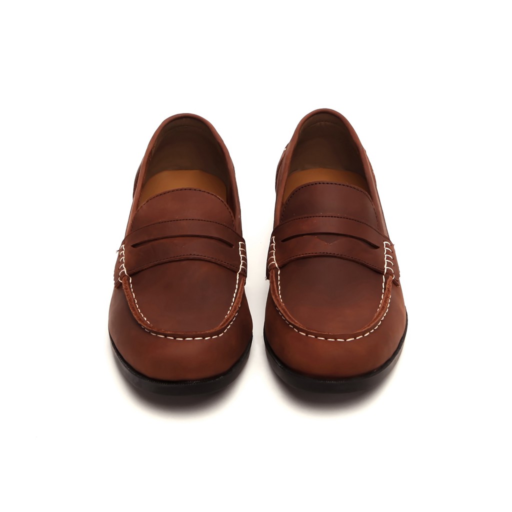 GUSTAVO | Indopride | Sepatu Kulit Asli Casual Klasik Pria/Cowok -Loafers- Footwear Zapato