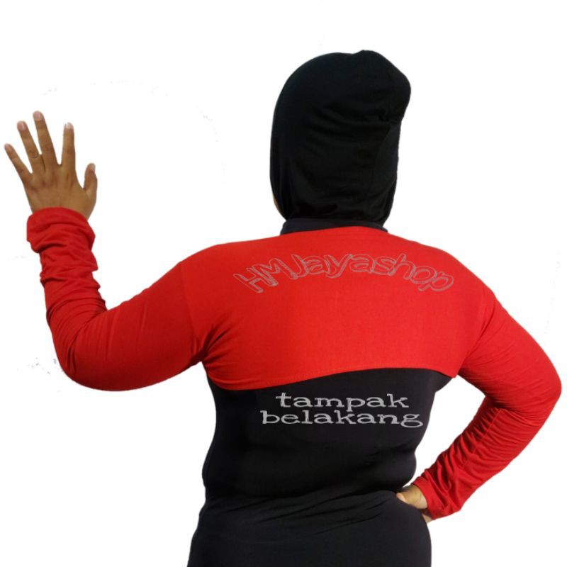 Manset Sambung Bolero Jumbo Balero Lengan Panjang Polos Rayon Super