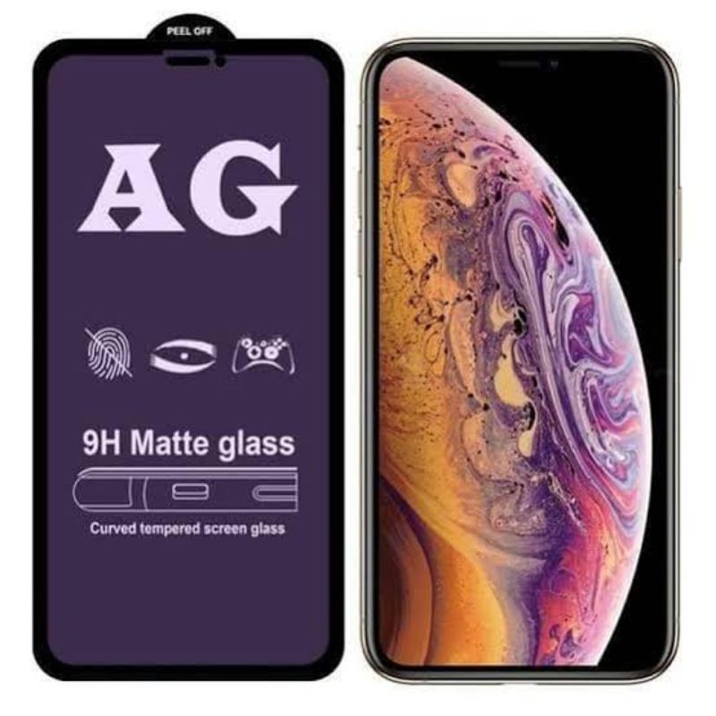 Tempered Glass IPHONE X Blue Ray Full Cover Protector Anti Gores/Tg