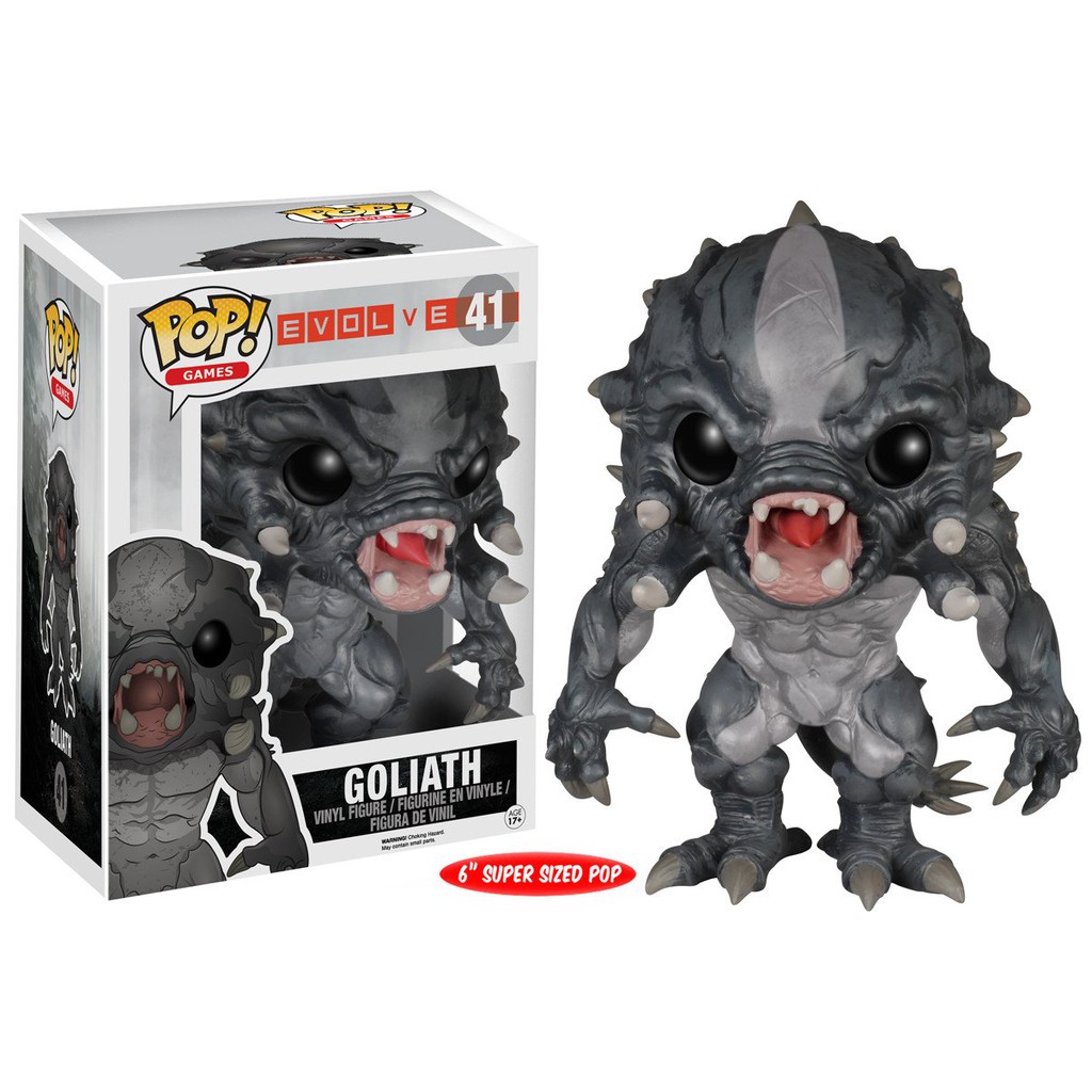 

Funko Pop 6 inch Games Evolve Goliath 41