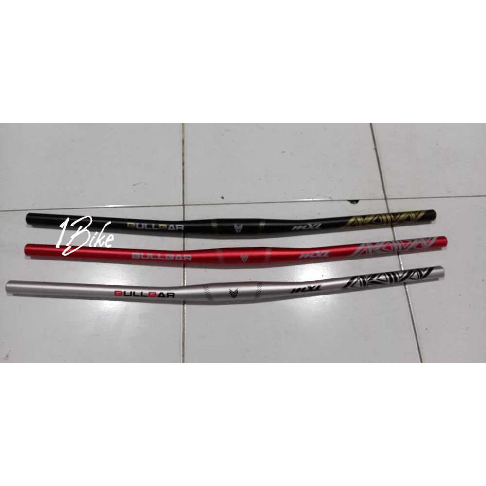 Handle Bar Stang sepeda MXL BULLBAR 31.8 x 760MM FLAT BACKSWEEP
