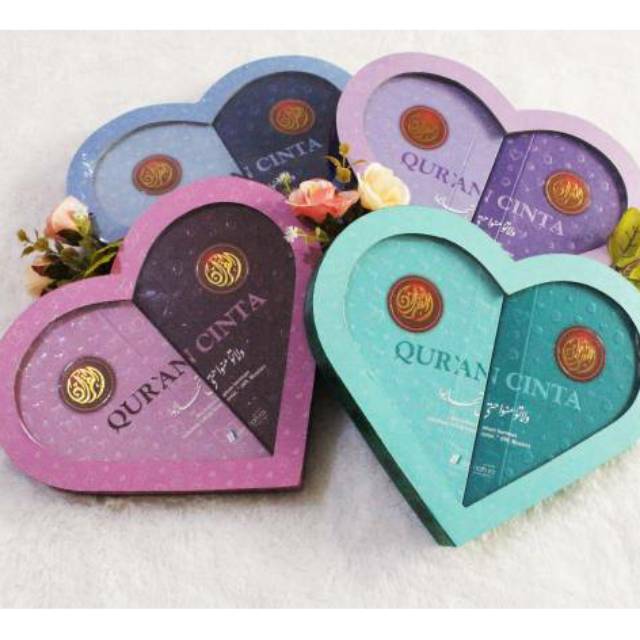 Qur'an Cinta /Qur'an Couple &quot;Cocok Untuk Hantaran Nikahan&quot;