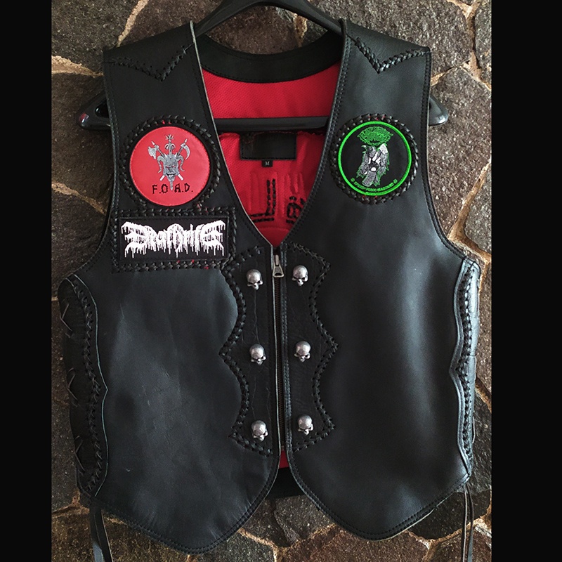 Jaket Vest Kulit Bathory