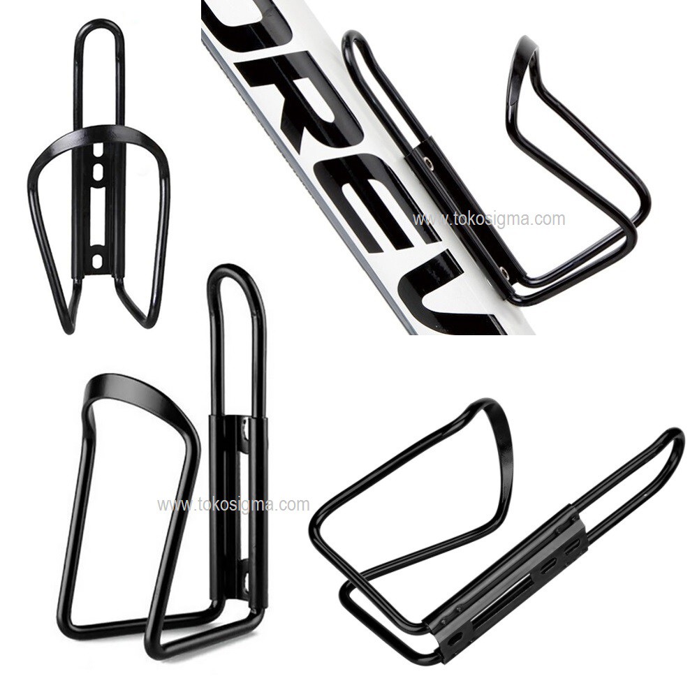 Tempat Botol Air Minum Aluminum Cage Holder Tumbler Bike Sepeda BTM