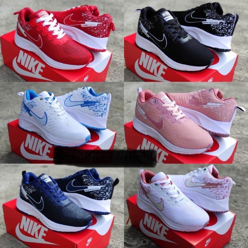 SEPATU NIKE ZOOM WANITA GIT OLAHRAGA JOGING SENAM ZUMBA AEROBIK FITNES GIT NEO..