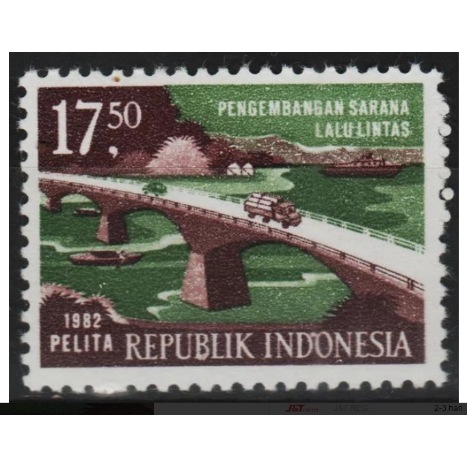 

Perangko Filateli N19 Indonesia MNH 1v 29.11.1982 Five Year Development Plan