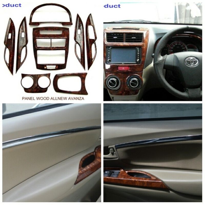 Wooden Panel Avanza All New Panel Wood Avanza All New