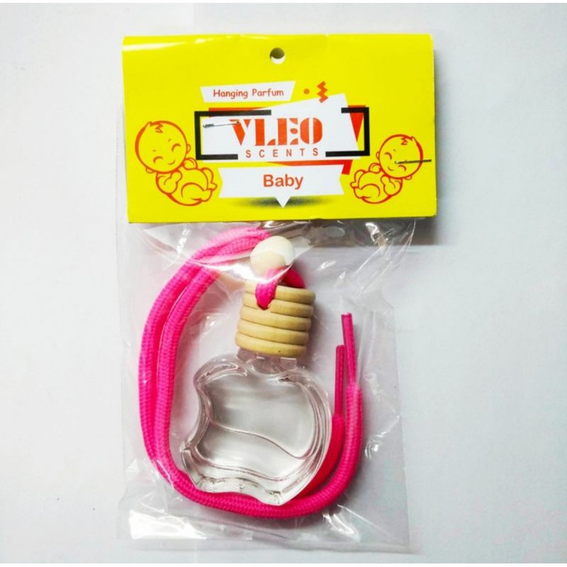 PARFUM MOBIL PENGHARUM MOBIL PEWANGI RUANGAN VLEO BOTOL APEL scents baby switsal