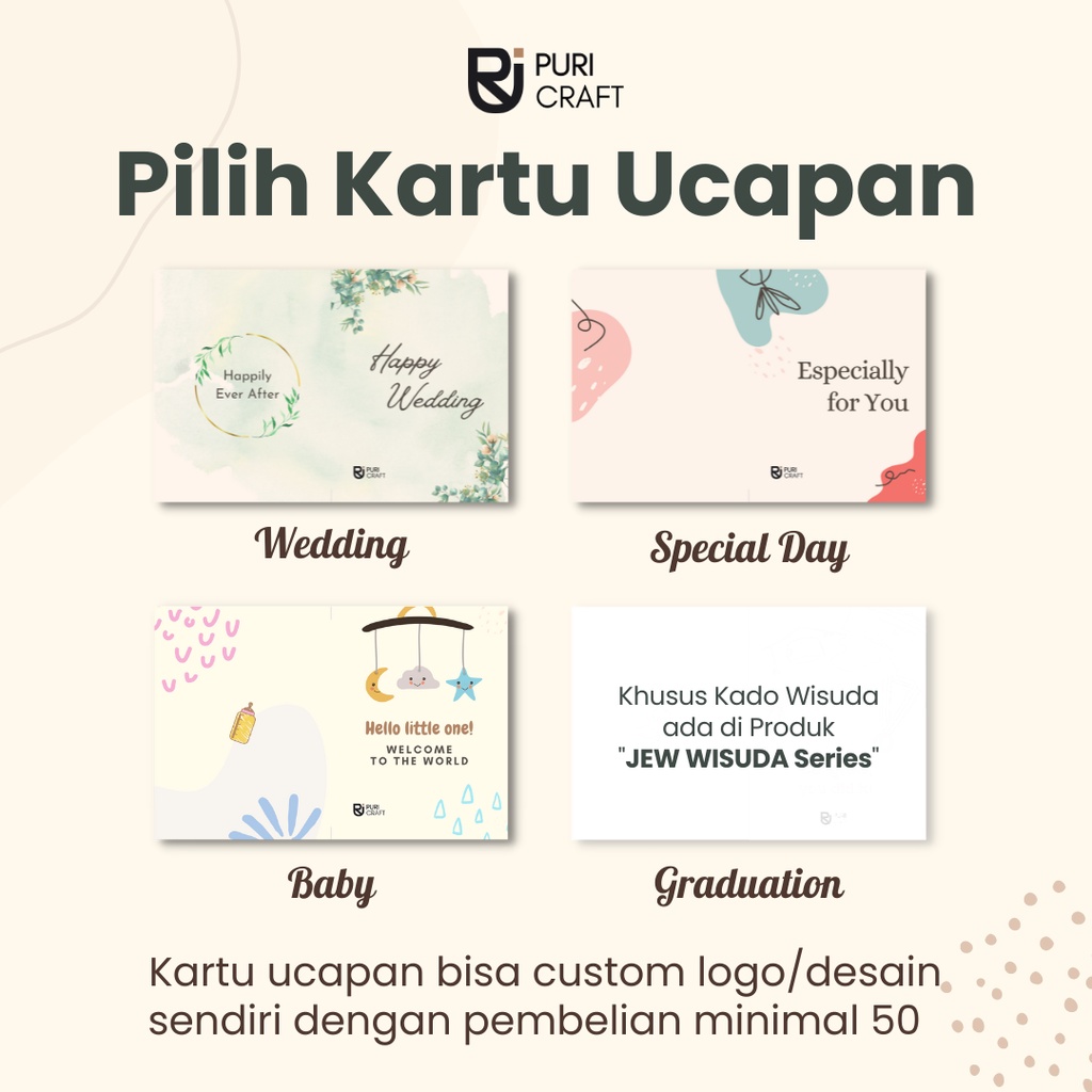 RAKIT Series / FREE UKIR / Hampers Pernikahan / Hampers Wedding / Kado Wisuda / Kado Pernikahan / Kado Aesthetic / Wedding Gift / Hampers Lebaran / Kado Unik / Kado Cowok / Kado Cewek / Kado Ulang Tahun / Kado Ultah / Puri Craft