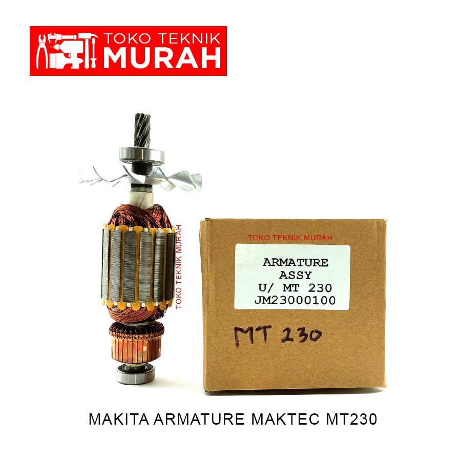 Makita Armature MT230 / Angker MT 230 Asli Original