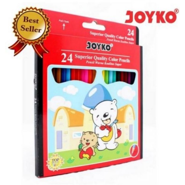 

Pensil Warna Joyko 12 / 24 / 36 Original