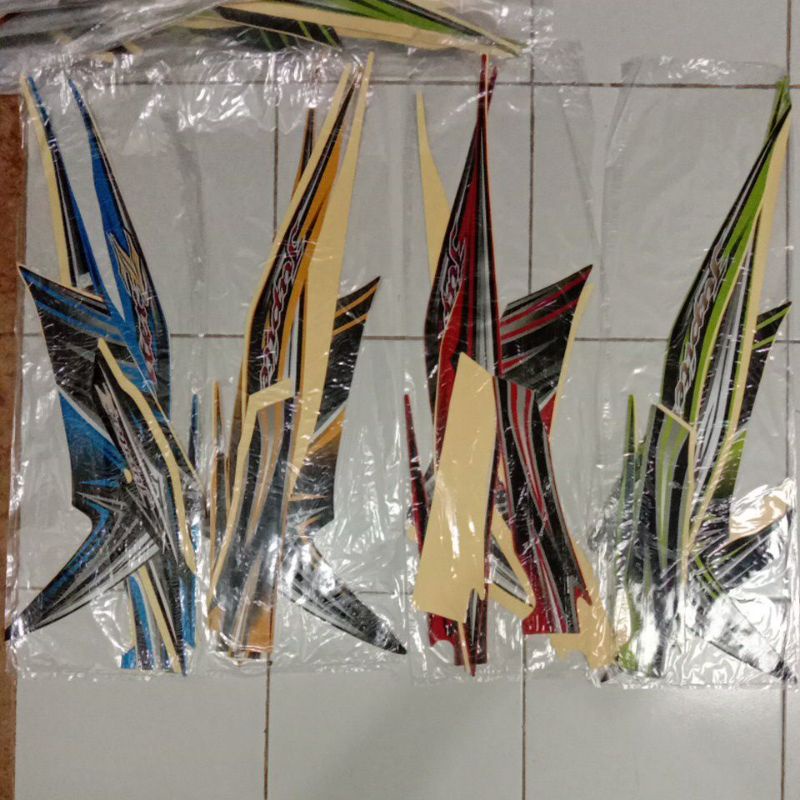 striping stiker Jupiter z robot 2011