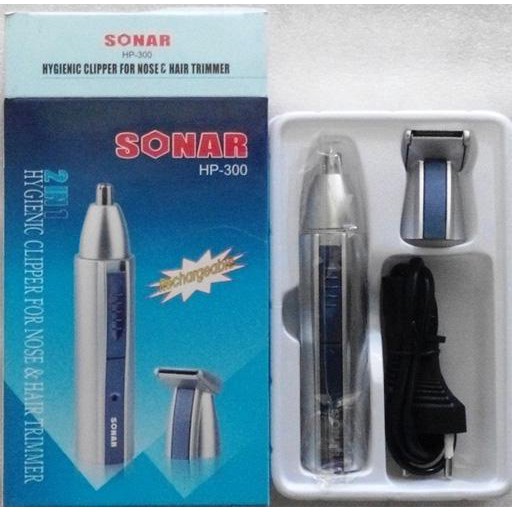 Sonar Hp-300 2 In 1 - Pencukur Bulu Hidung, Telinga Dan Rambut