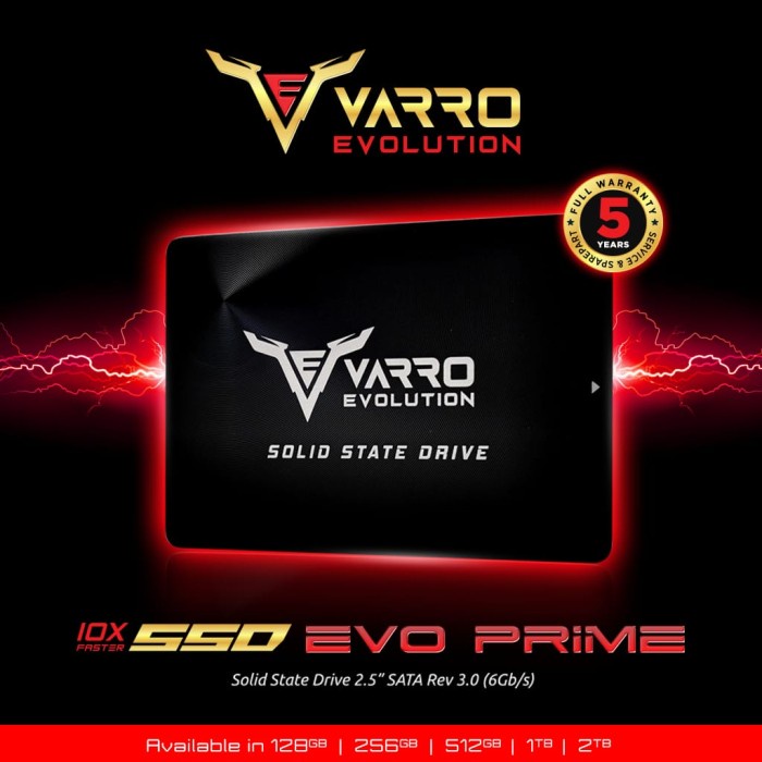 SSD Varro 512GB 2'5 Sata