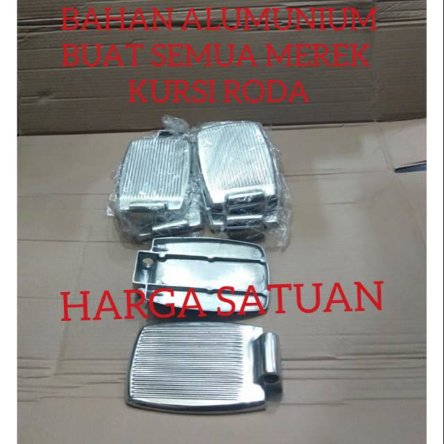 PIJAKAN KAKI KURSI RODA.DAMPALAN KAKI KURSI RODA SATUAN